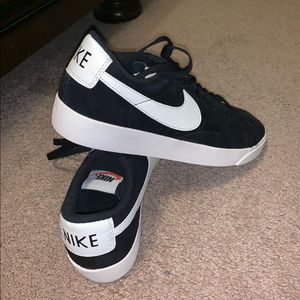 Nike suede blazer shoes